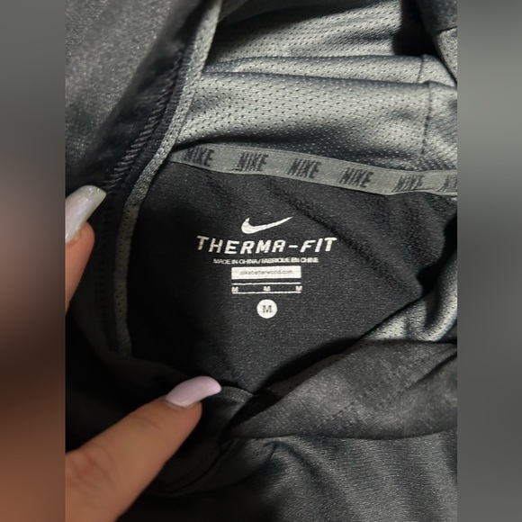 Kids Nike Black and Grey Sweater Hoody- Size M - Picture 5 of 7